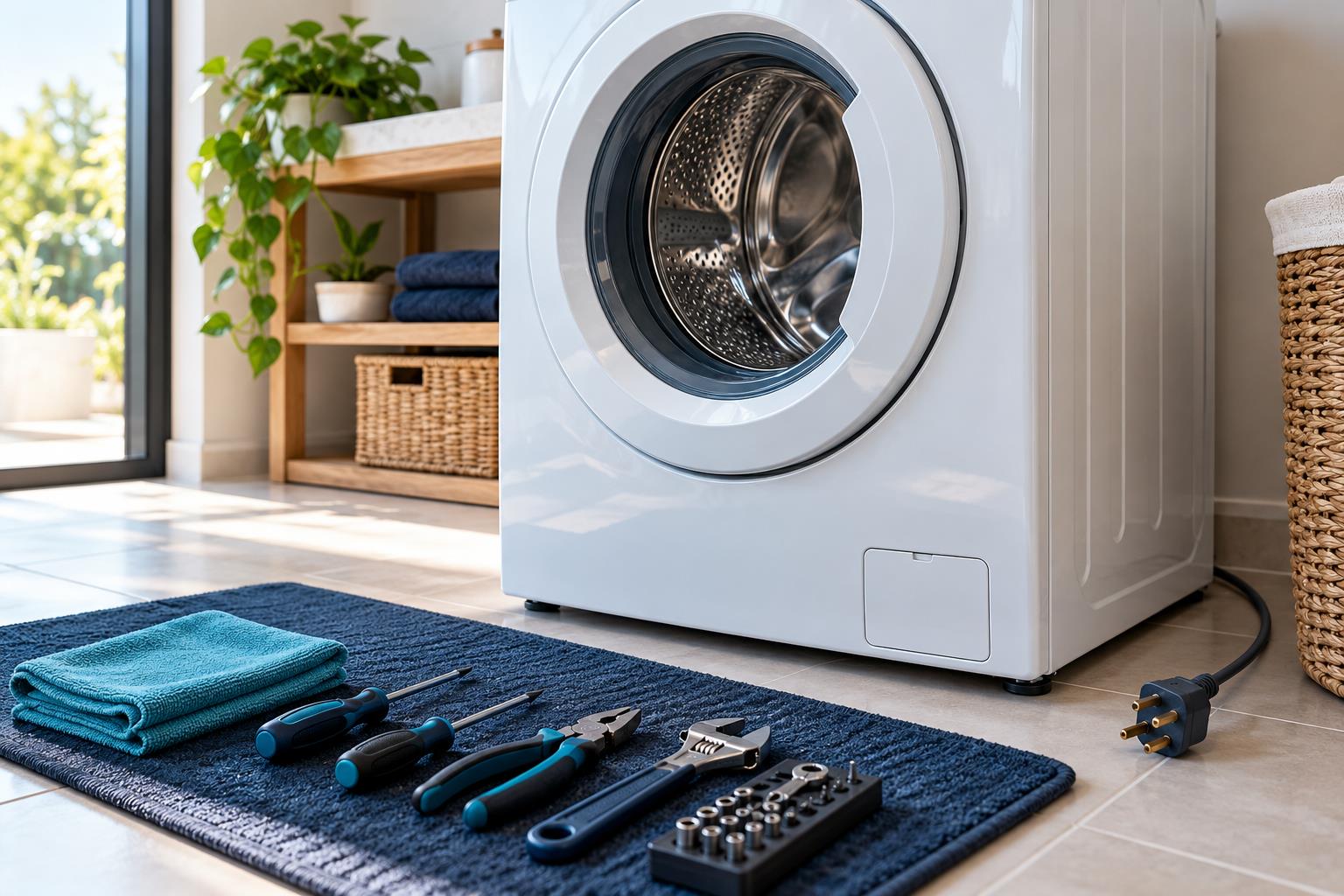 Appliance servicing appliance illustration